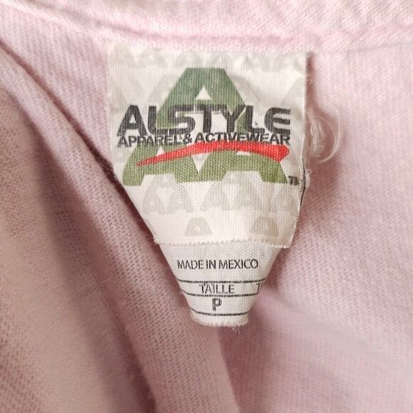 Vintage Christian T Shirt Mens Size Small Pink Y2K God Is A Way Maker King E - Picture 6 of 7